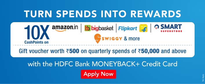 MoneyBack+ Credit Card