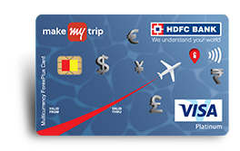Hdfc forex plus chip card