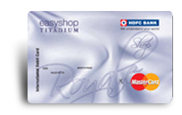 Easyshop Titanium Royale Visa Debit Card Shop Dine Pay Bills