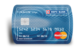 HDFC Titanium Edge Credit card