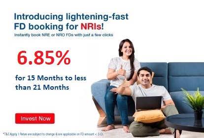 FD Booking for NRI