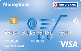MoneyBack Credit Card - Enjoy Cashback with Spends on MoneyBack Card| HDFC  Bank
