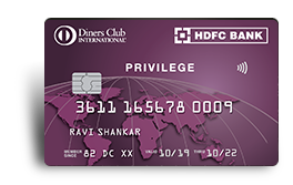 Diners Club Privilege Credit Card Avail Lifestyle Benefits