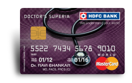 HDFC Doctors Superia Credit Card