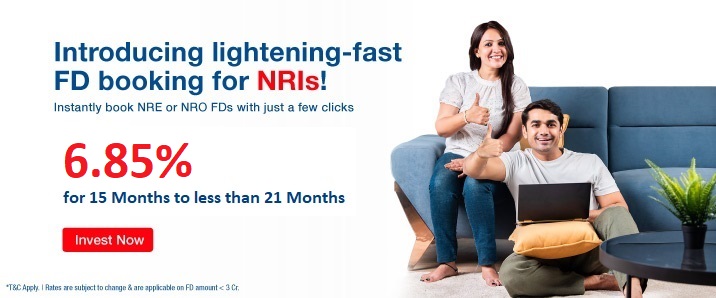 FD Booking for NRI