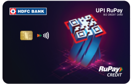 Hdfc Bank Upi Rupay Biz Credit Card