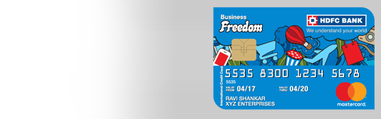 Hdfc Business 0dom Credit Card