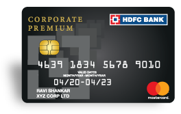 Hdfc Corporate Credit Card