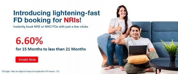 FD Booking for NRI