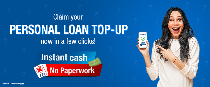 Apply Online for a Personal Loan Top up HDFC Bank